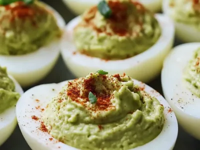 Avocado Deviled Eggs