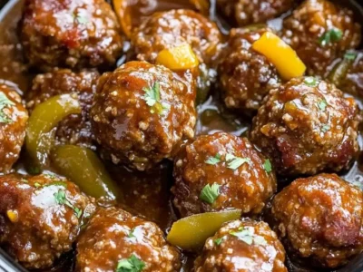 Crockpot Mississippi Meatballs