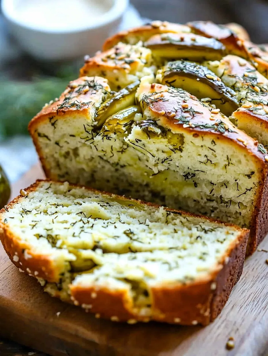 Dill Pickle Bread Explosion