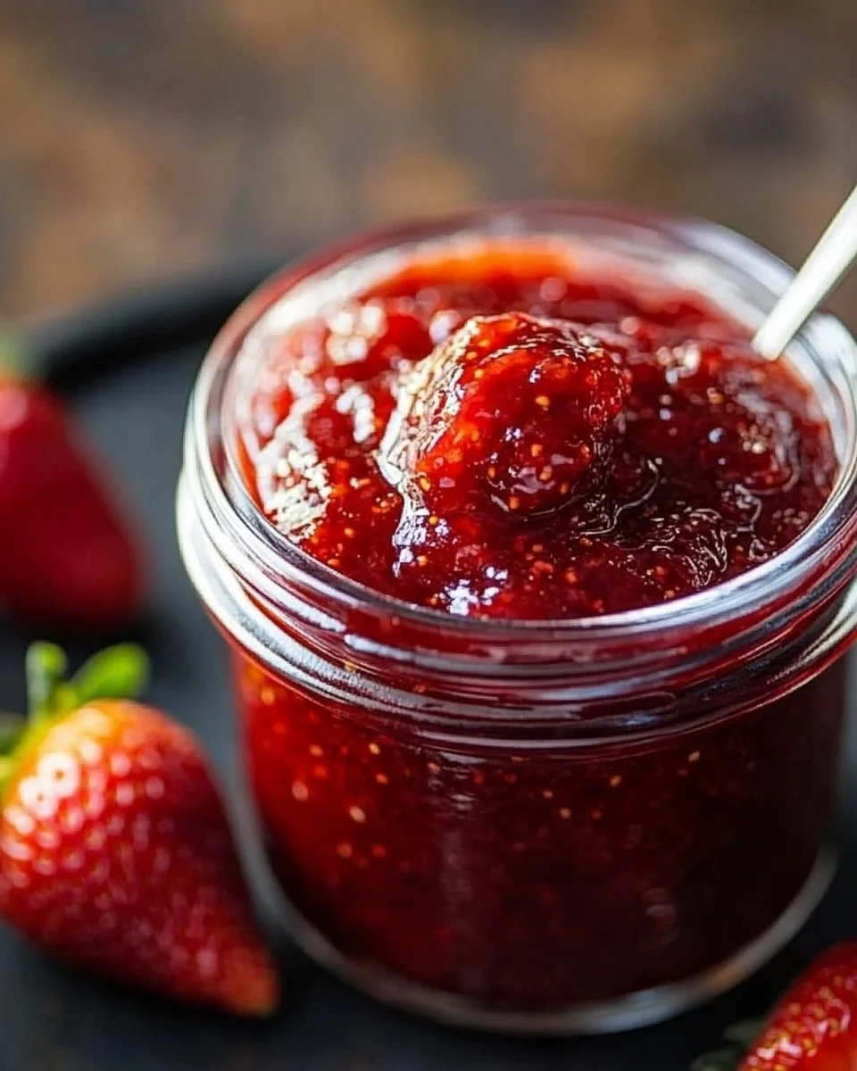 Sweet Heat Jalapeño Strawberry Jam