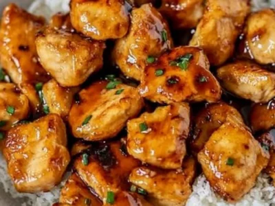 20 Minute Honey Garlic Chicken Bites