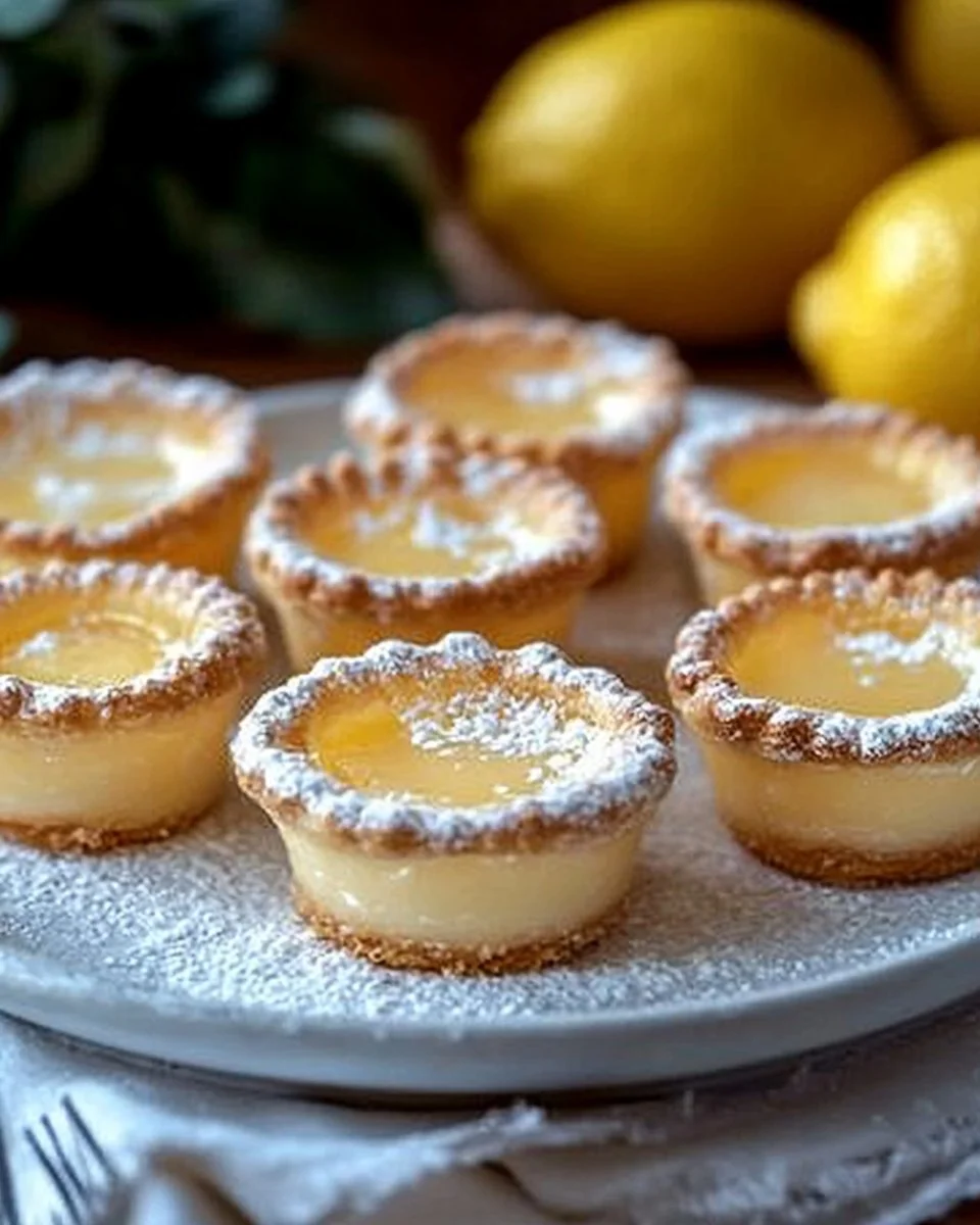 Baby Lemon Impossible Pies
