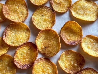 Baked Chickpea Chips