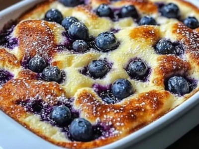 Blueberry Buttermilk Pancake Casserole