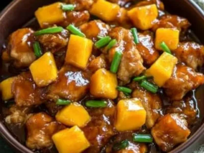 Chinese Style Mango Chicken Stir Fry