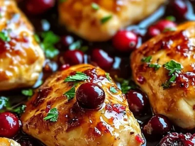 Cranberry Orange Chicken