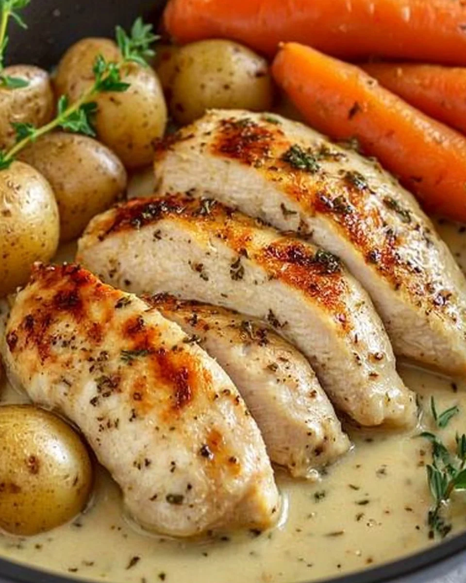 Creamy Herb Chicken & Potatoes