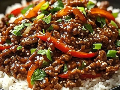 Crispy Chilli Beef Rice
