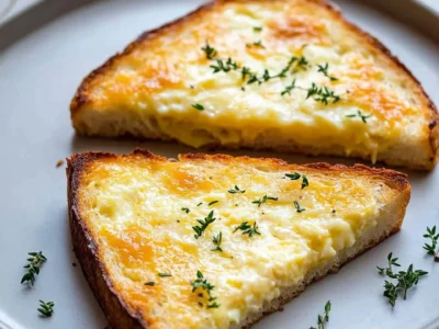 Egg and Cheese Toasts