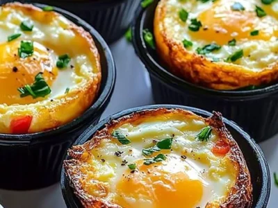 Fluffy Cottage Cheese Egg Muffins