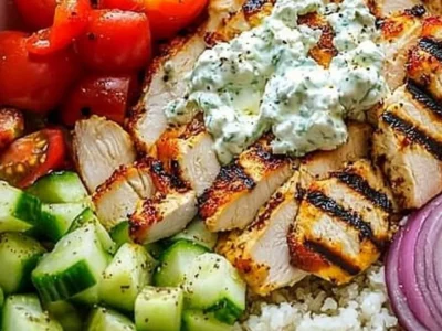 Greek Chicken Bowls