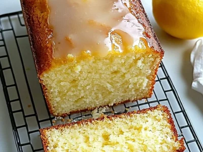 Healthy Greek Yogurt Lemon Loaf Cake