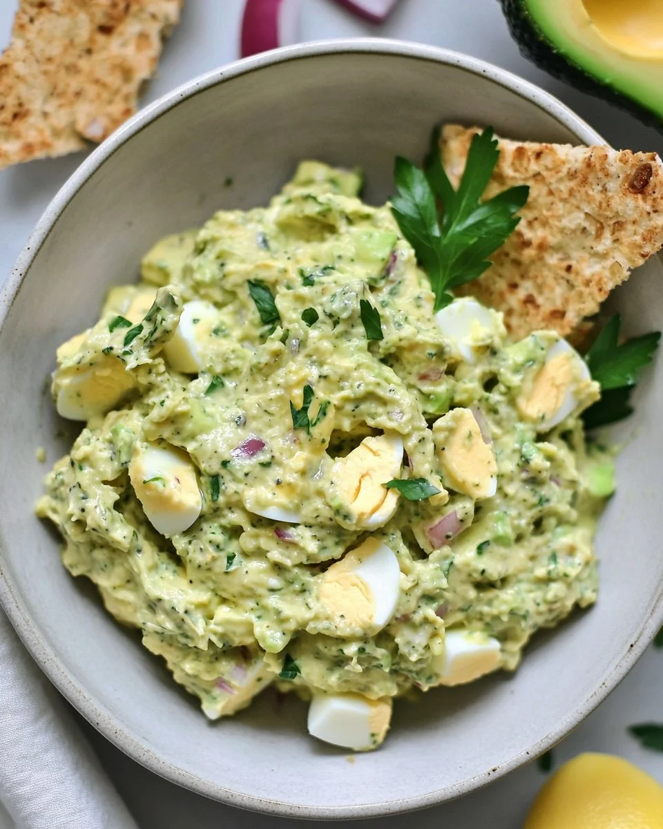 Herby Avocado Egg Salad