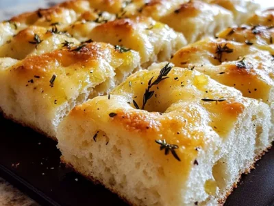 Homemade Gluten-Free Focaccia Bread