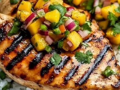 Honey Lime Chicken with Mango Salsa