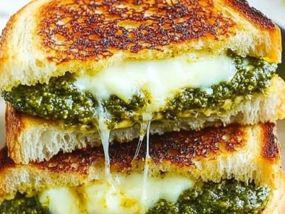 Pesto Grilled Cheese Sandwich