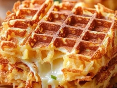 Savory Hashbrown Chaffles
