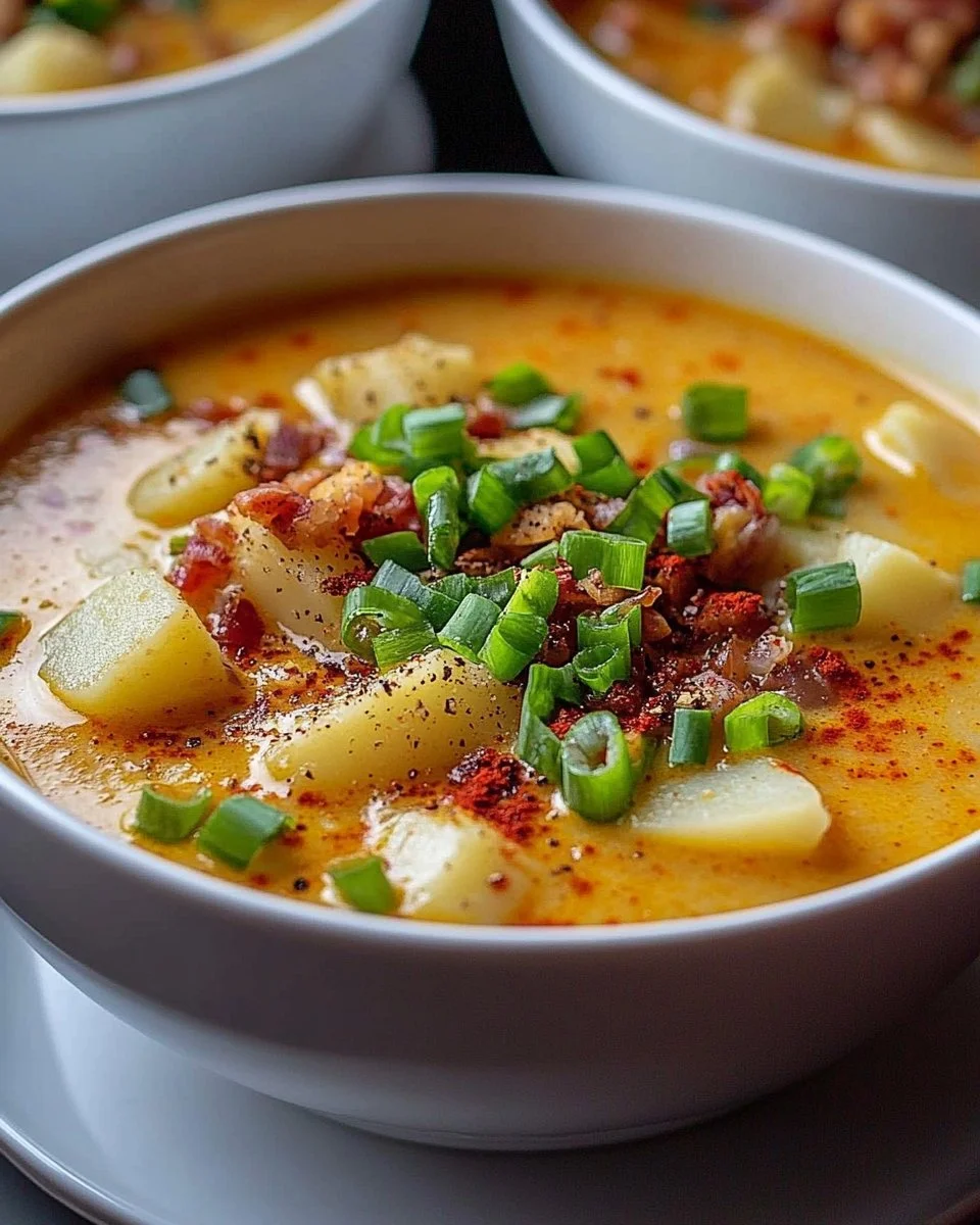 Spicy Cajun Potato Soup