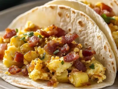 Tasty Baked Breakfast Tacos