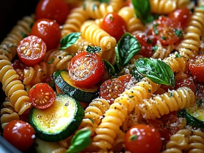 Tomato Zucchini Pasta