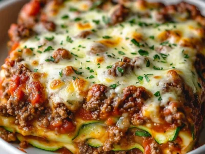 Zucchini Pizza Casserole