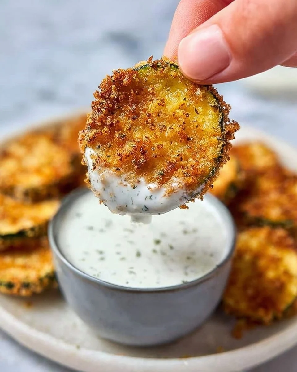 Air Fryer Zucchini Chips