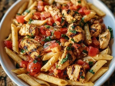 Bruschetta Chicken Pasta