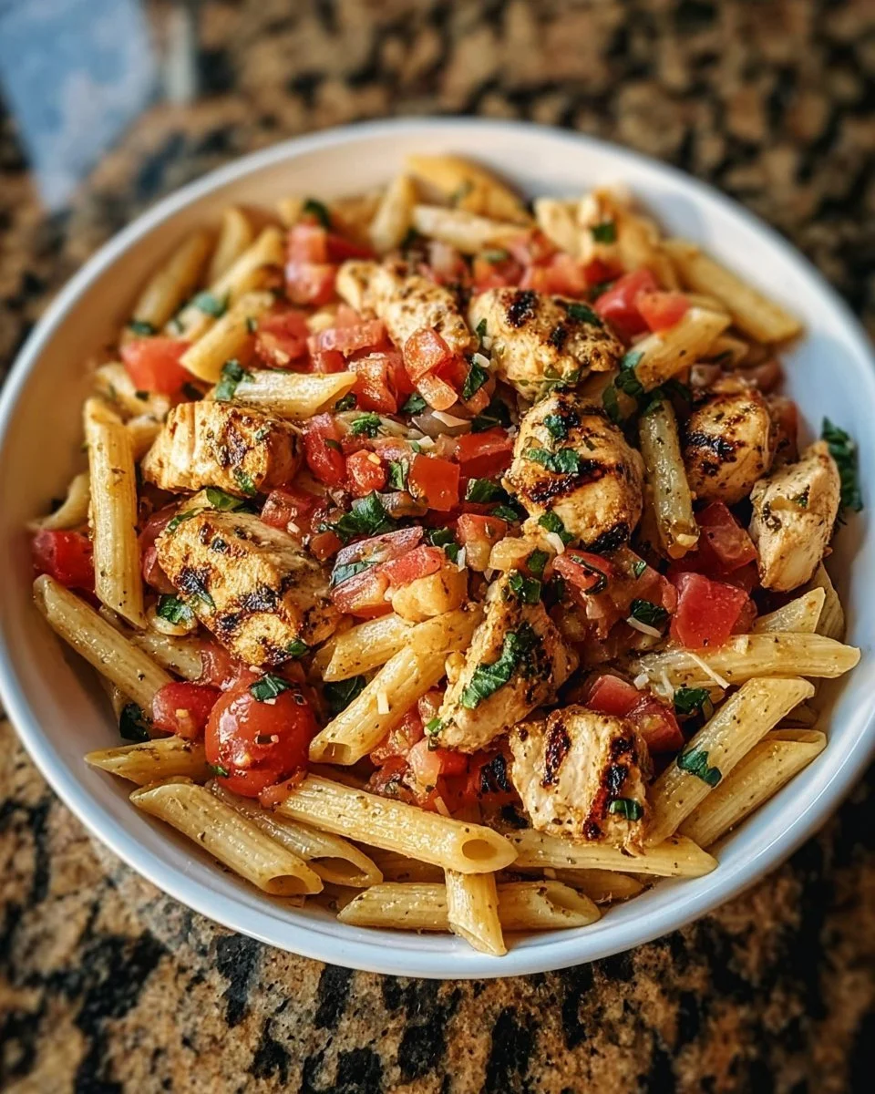 Bruschetta Chicken Pasta