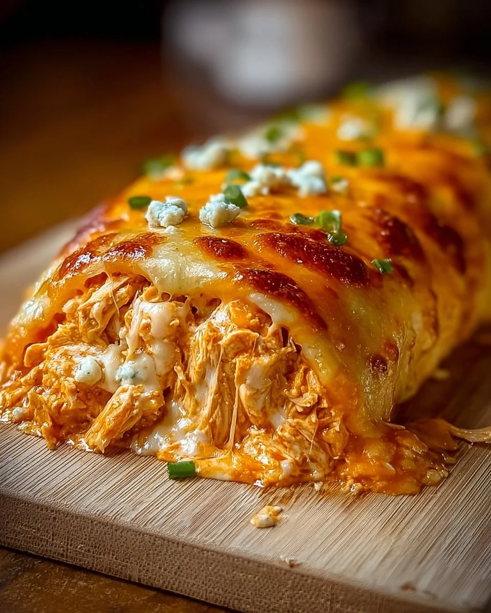 Buffalo Chicken Cheese Bake