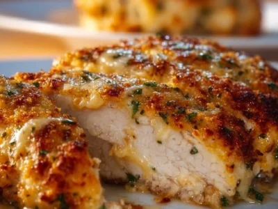 Cheesy Crust Chicken