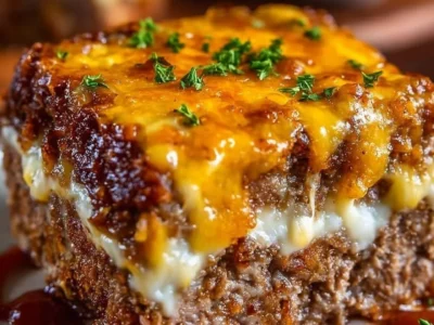 Cheesy Meatloaf Casserole