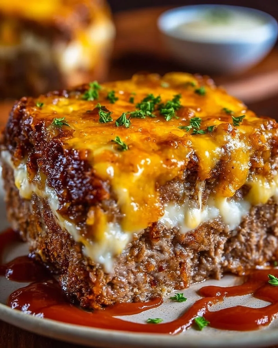 Cheesy Meatloaf Casserole