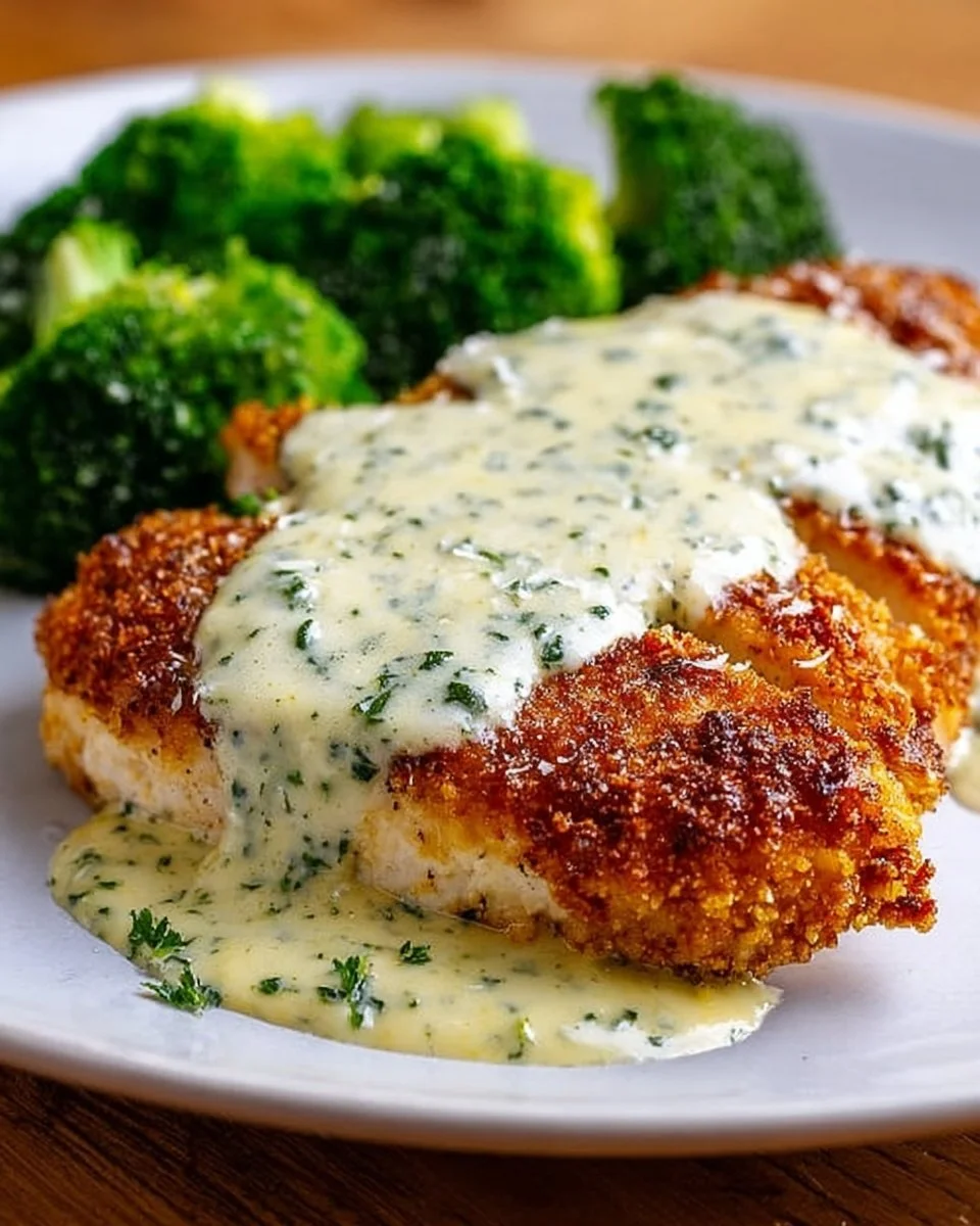 Chicken in Basil Cream Sauce