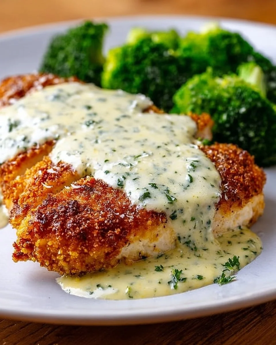 Chicken in Basil Cream Sauce