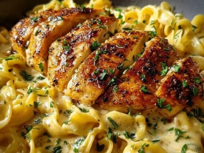 Chicken with Buttered Noodles