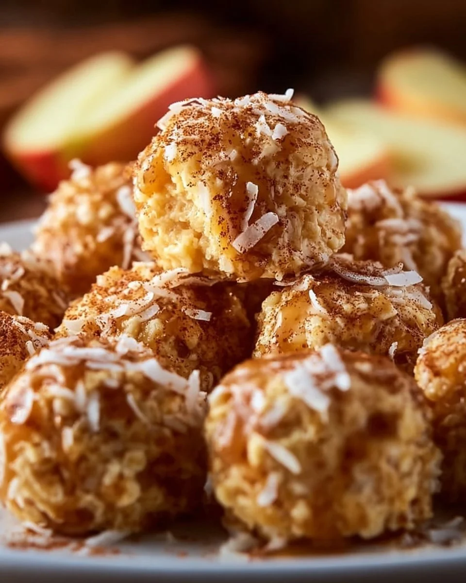 Cinnamon Apple Cottage Cheese Bites