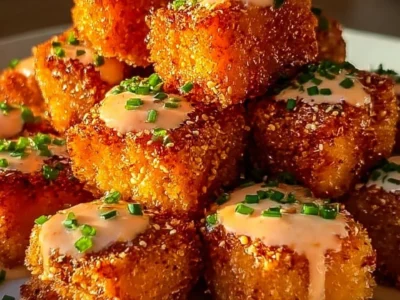 Crispy Bang Bang Salmon Bites