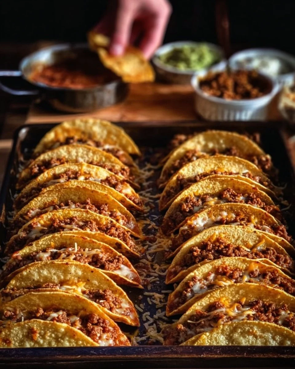 Crispy Ground Beef Tacos