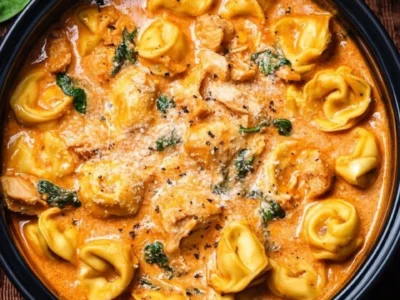 CrockPot Chicken Tortellini