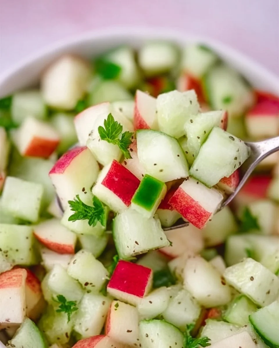 Cucumber Apple Salad