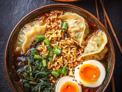 Dumpling Ramen Bowl