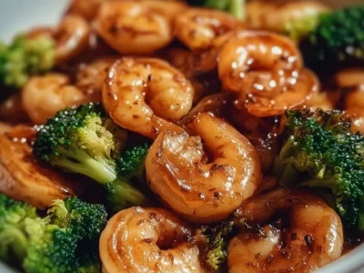 High-Protein Honey Garlic Shrimp
