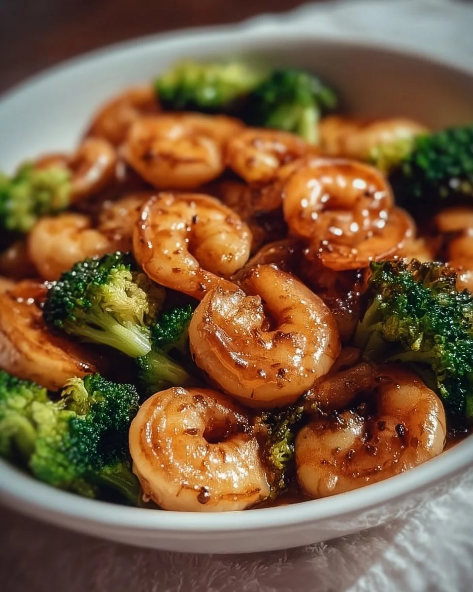 High-Protein Honey Garlic Shrimp