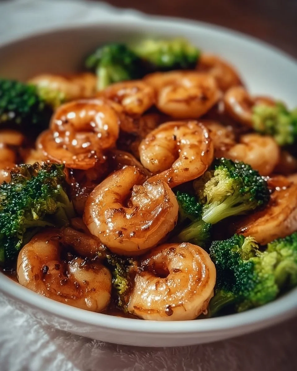 High-Protein Honey Garlic Shrimp