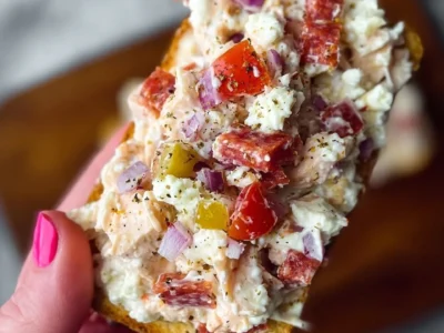 Italian Grinder Chicken Salad