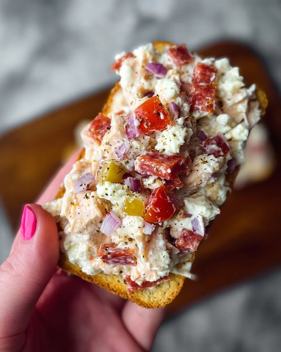 Italian Grinder Chicken Salad