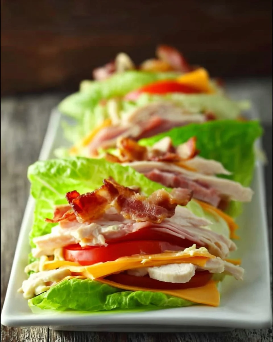 Low Carb Chicken Club Sandwich