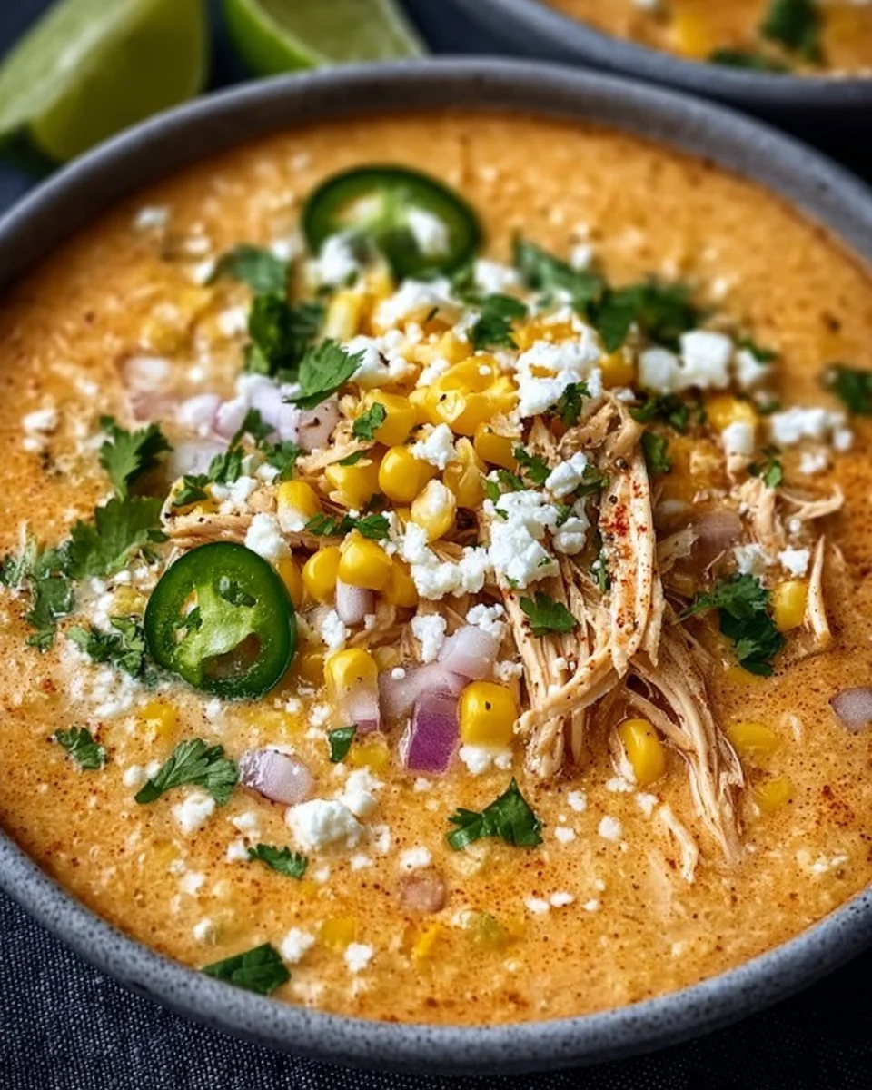 Mexican Street Corn Soup