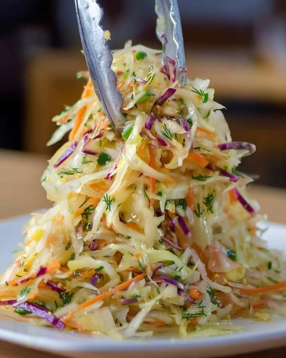 Old Fashion Sauerkraut Salad