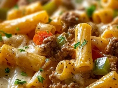 Philly Cheesesteak Pasta